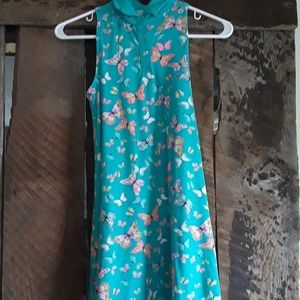 A Girl's Shirt.  Butterflies for a design